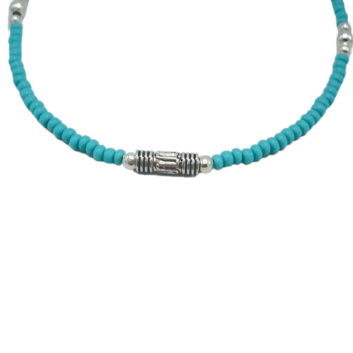 Pulsera Nepalí Gemas Extrafinas · Turquesa & Lágrima | Joya de Calma y Expresión