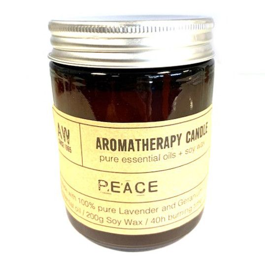 Vela espiritual de Paz para calma y bienestar