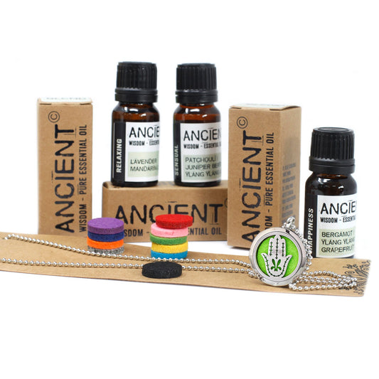 Difusor de aromas 30mm Mano de Fatima Difusores de Aromaterapia + Aceites Esenciales para bienestar y relajación