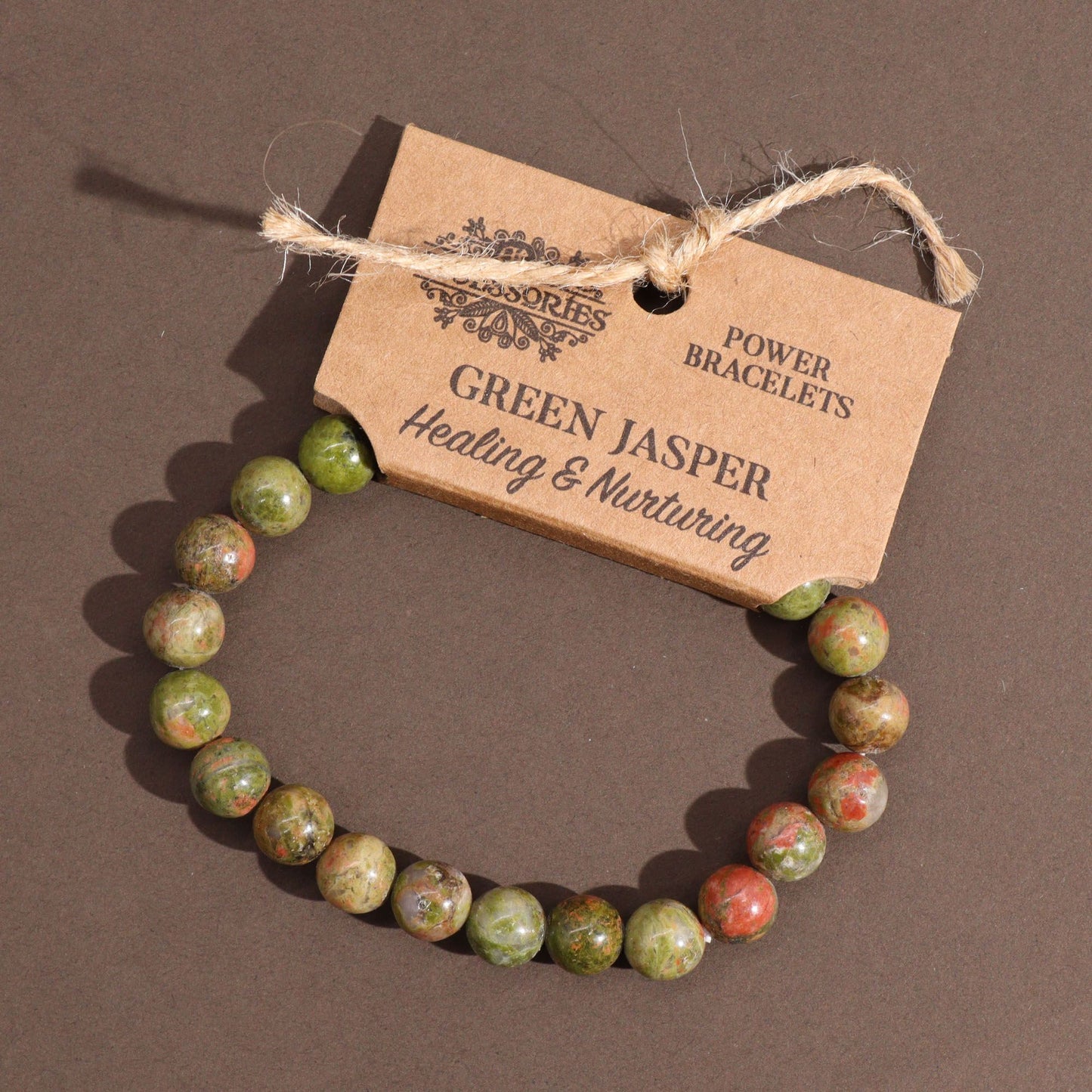 Pulsera de Jaspe Verde – Equilibrio, Sanación y Energía Natural