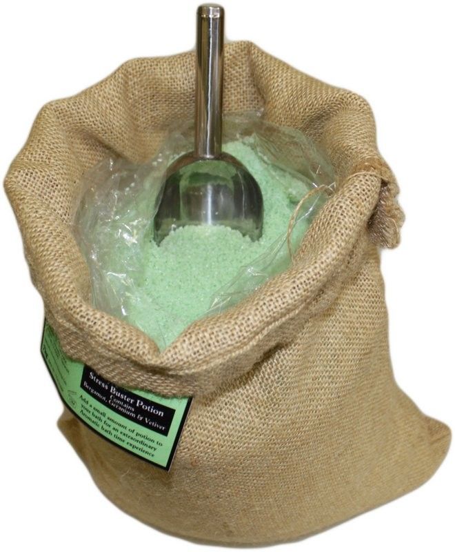 Sales de baño aromáticas de Stress para calma y bienestar