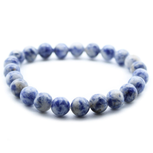Pulsera de Sodalita – Claridad Mental, Comunicación y Equilibrio