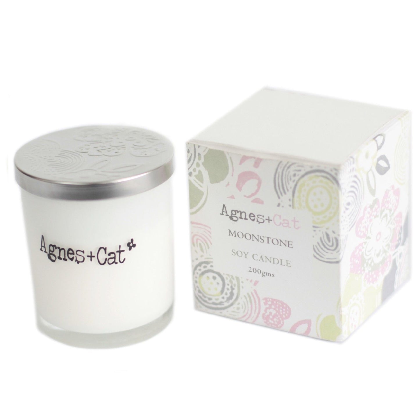 Vela espiritual de Moonstone para calma y bienestar