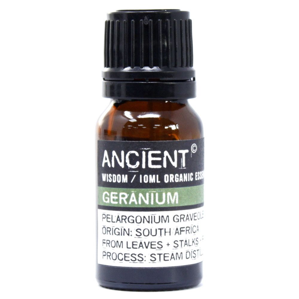 Aceite esencial de Geranio para aromaterapia y bienestar