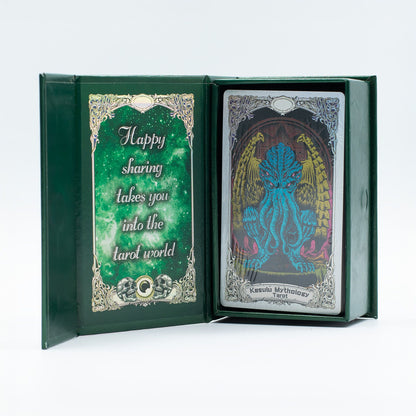 Tarot Mitología Kesulu con Foil Holográfico y Guía de Interpretación