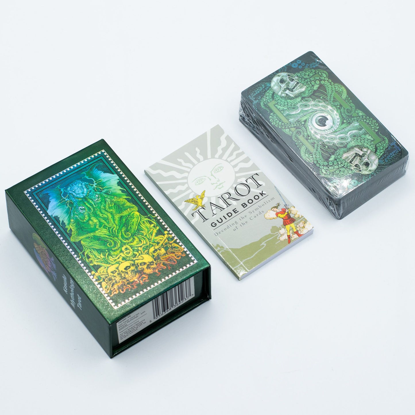 Tarot Mitología Kesulu con Foil Holográfico y Guía de Interpretación