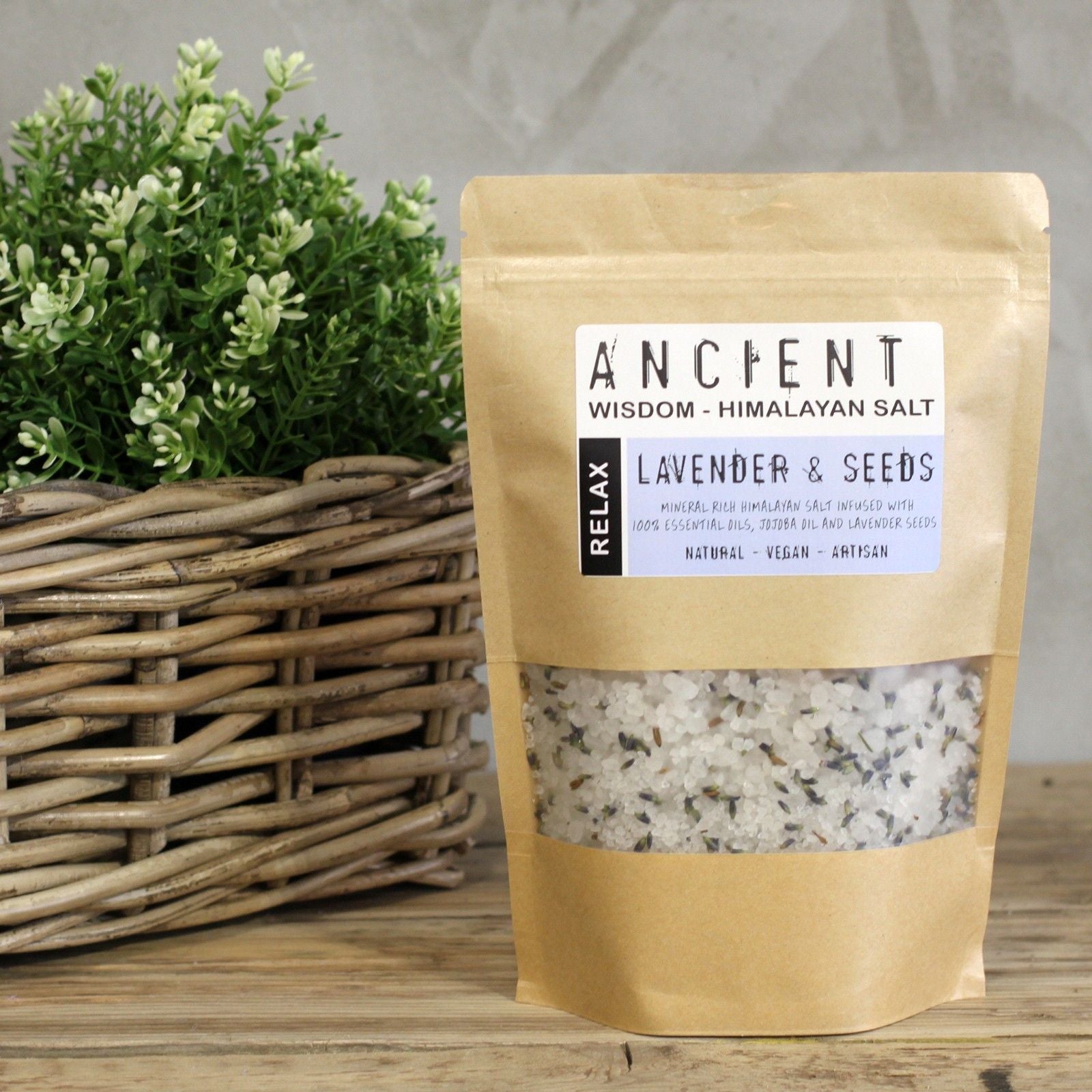 Sales de baño aromáticas de Relajarse para calma y bienestar