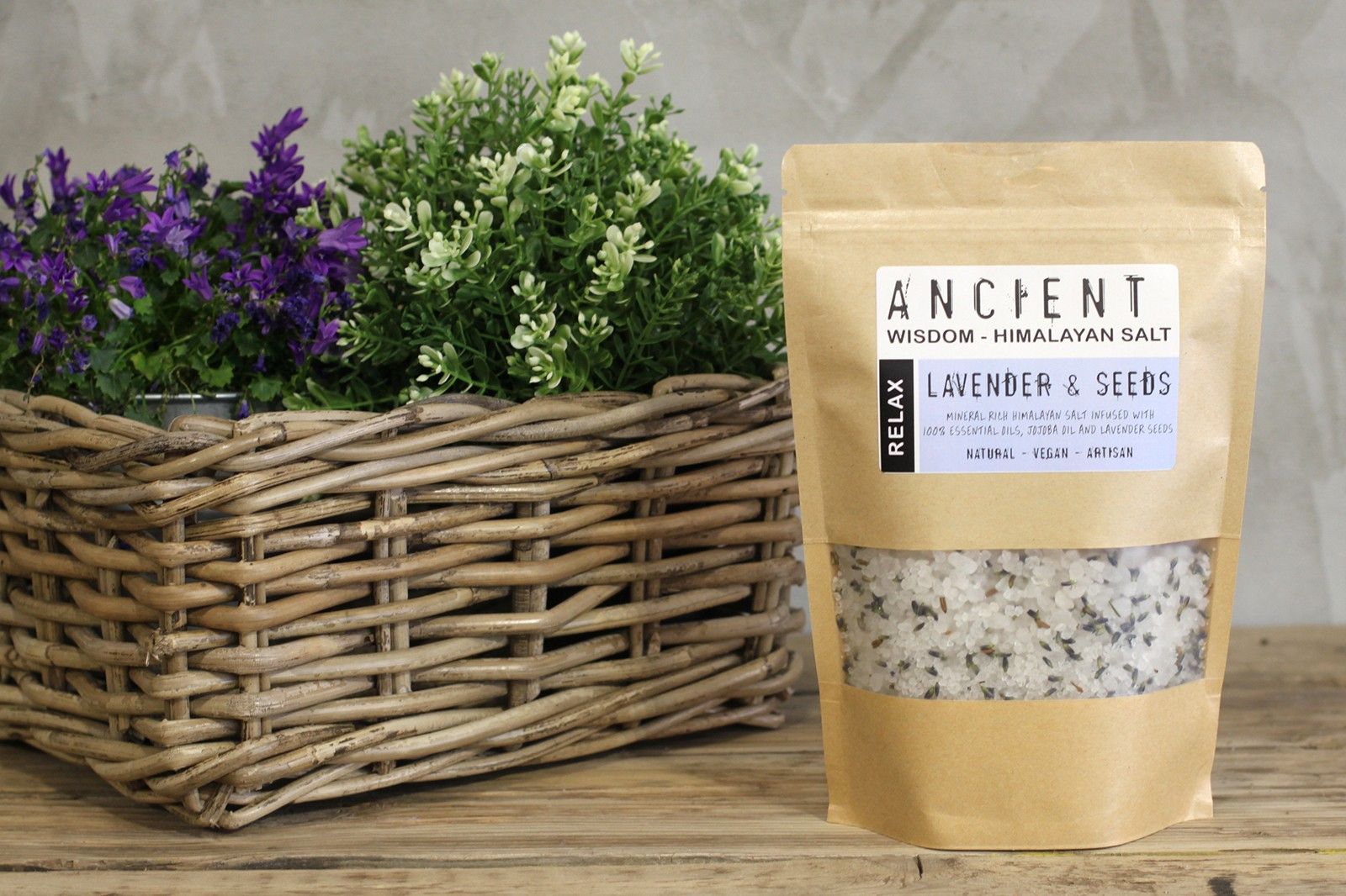 Sales de baño aromáticas de Relajarse para calma y bienestar