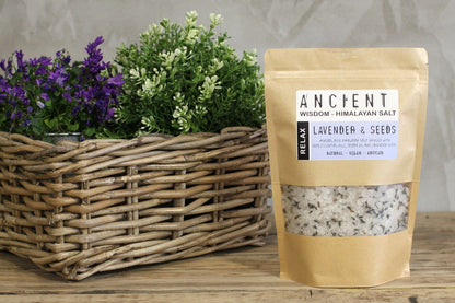Sales de baño aromáticas de Relajarse para calma y bienestar