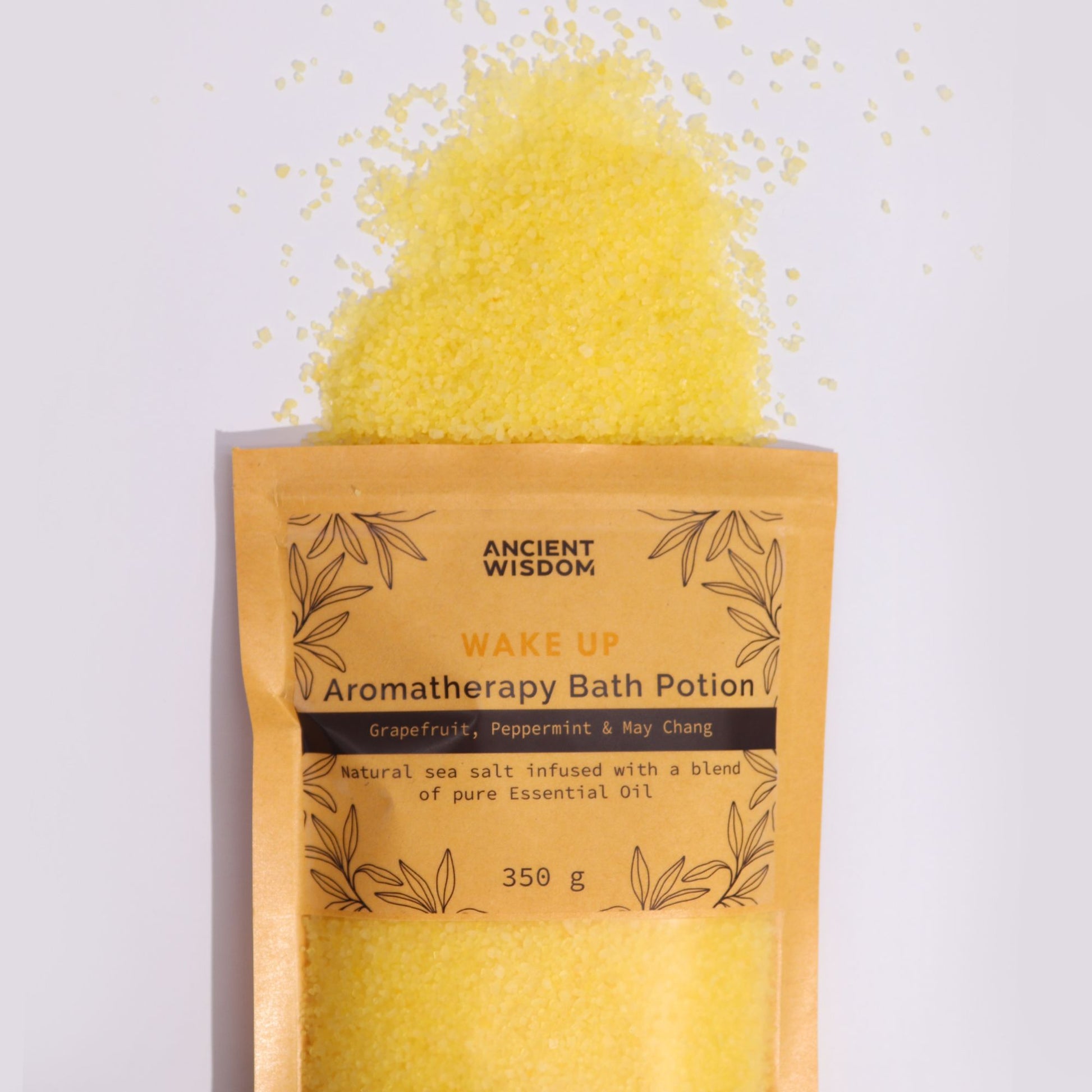 Producto de baño aromático de Despiertate para bienestar natural