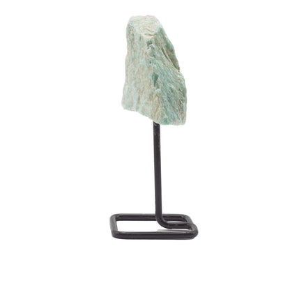 Mineral en soporte metálico - Amazonita