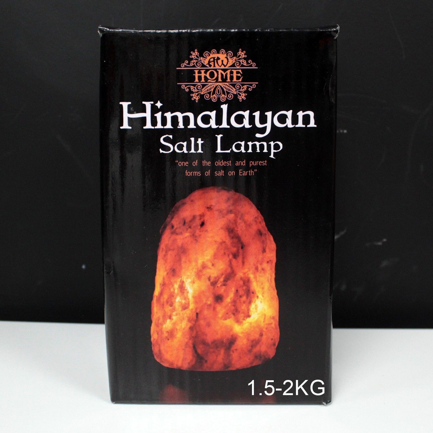Lámpara de Sal del Himalaya 1.5-2kg - Luz Natural y Bienestar