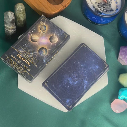Cartas de Oráculo del Atlas de Energía Celestial - Baraja Espiritual