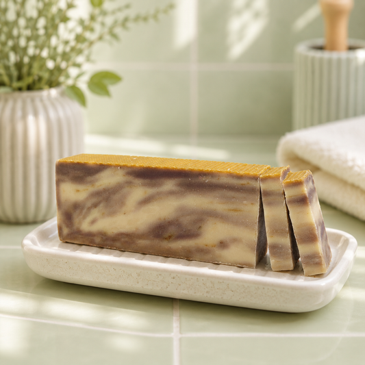 Jabón Artesanal Propóleo Cicatrizante Natural Formato XL 1.250g