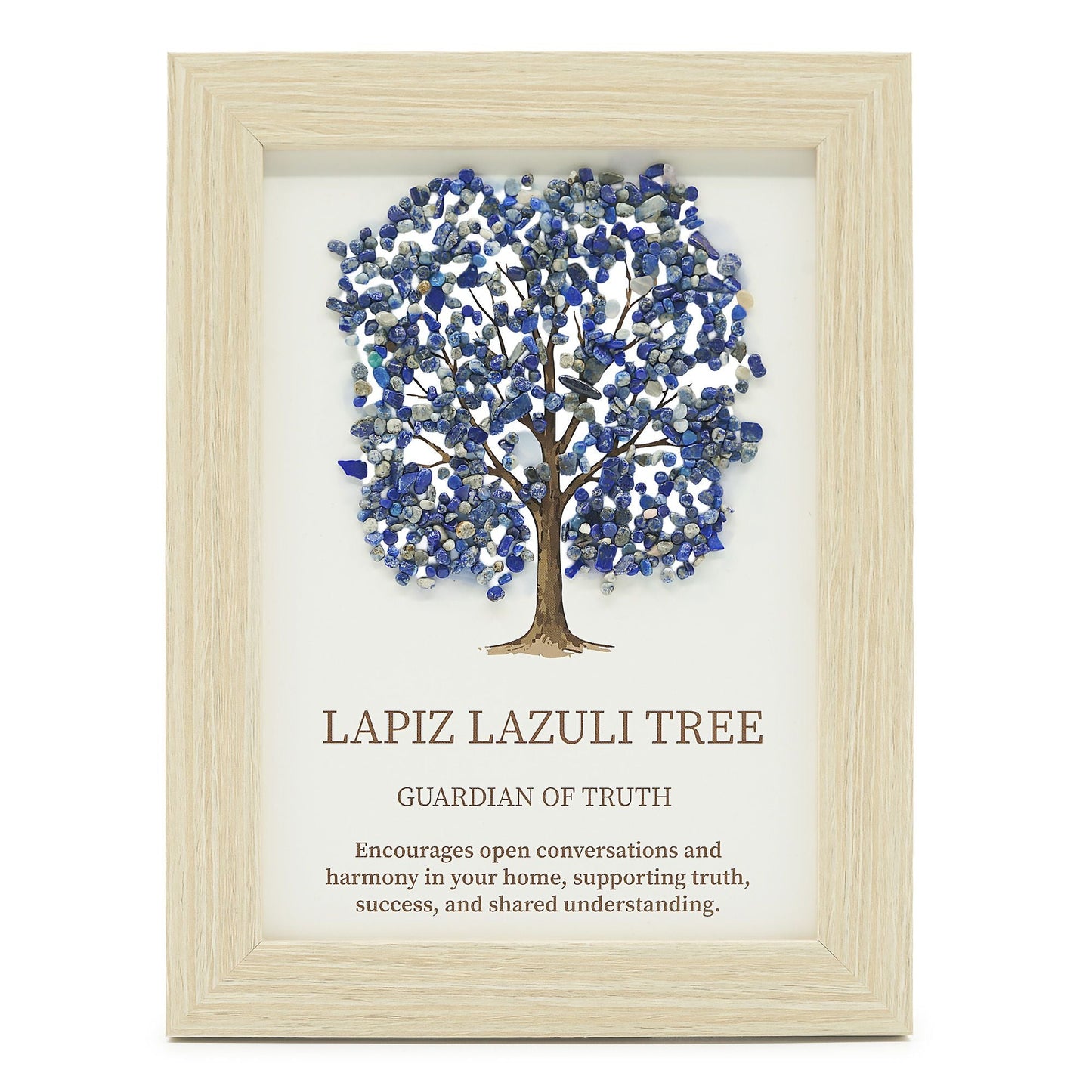 Cuadro Árbol de la Vida con Lapislázuli Natural 21x15cm